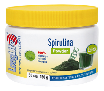 LONGLIFE SPIRULINA BIO 150 G - Farmamood
