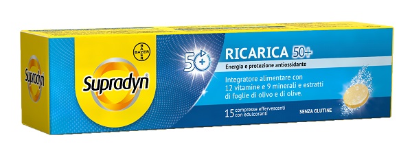 SUPRADYN RICARICA 50+ 15 COMPRESSE EFFERVESCENTI - Farmamood