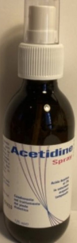 LOZIONE ALL'ACIDO ACETICO 2% IGIENIZZANTE ACETIDINE SPRAY DA125ML - Farmamood