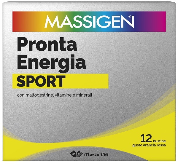 MASSIGEN SPORT PRONTA ENERGIA 12 BUSTINE - Farmamood
