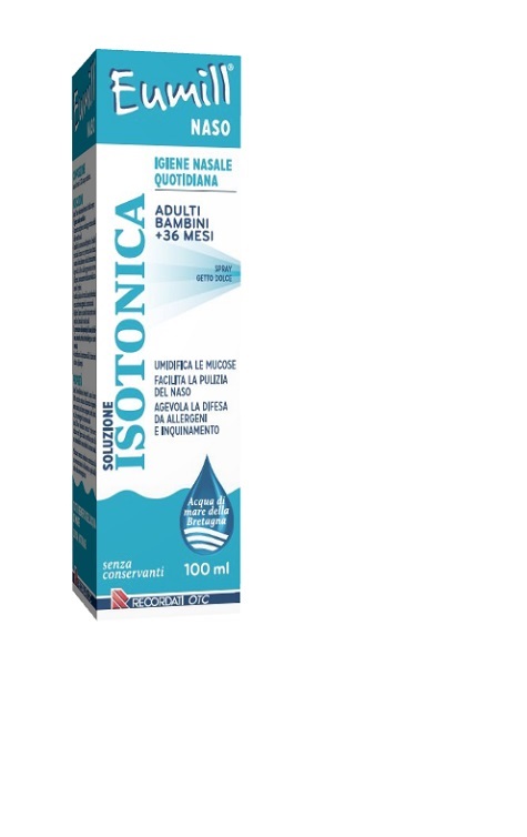 EUMILL NASO SPRAY SOLUZIONE ISOTONICA 100 ML - Farmamood