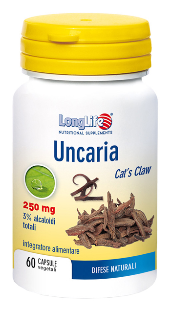 LONGLIFE UNCARIA 60 CAPSULE - Farmamood