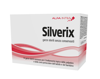 GARZA PERIOCULARE SILVERIX 14 PEZZI - Farmamood