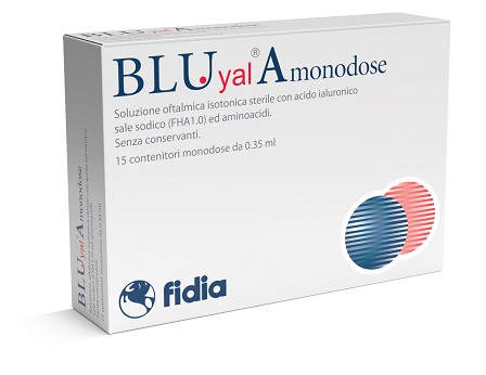BLU YAL A GOCCE OCULARI 15 FLACONCINI MONODOSE 0,30 ML - Farmamood