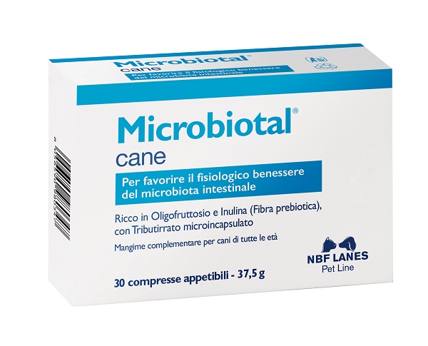 MICROBIOTAL CANE BLISTER 30 COMPRESSE APPETIBILI - Farmamood