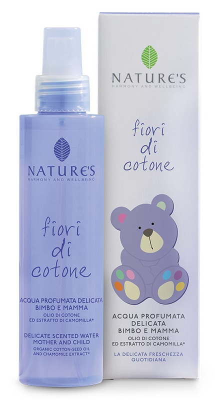 NATURE'S FIORI DI COTONE ACQUA PROFUMATA DELICATA BIMBO E MAMMA 150 ML - Farmamood