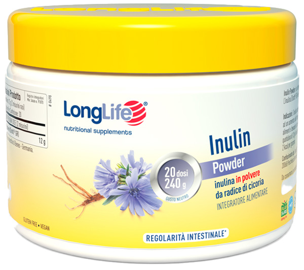 LONGLIFE INULINA POWDER 240 G - Farmamood