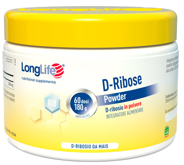 LONGLIFE D-RIBOSE POWDER 180 G - Farmamood