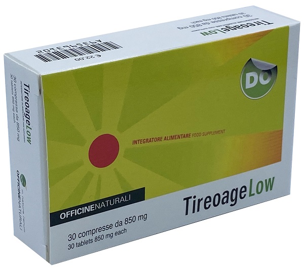 TIREOAGE LOW 30 COMPRESSE 850 MG - Farmamood