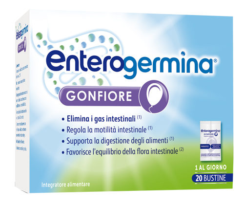 ENTEROGERMINA GONFIORE 20 BUSTINE BIPARTITE - Farmamood