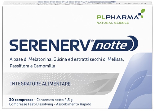 SERENERV NOTTE 40 COMPRESSE 0,8 MG - Farmamood