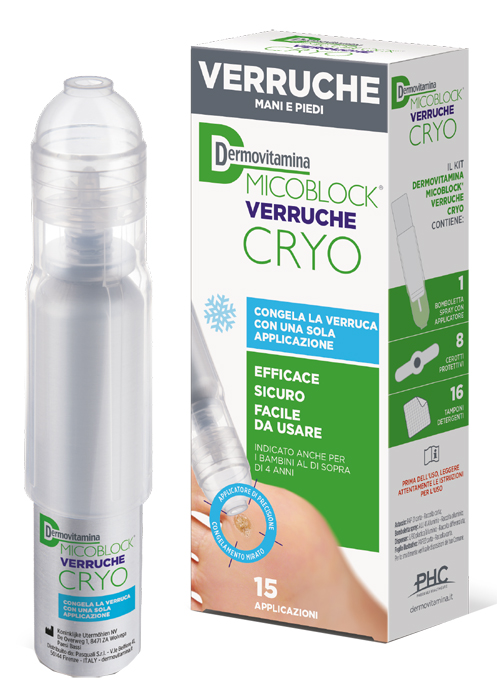 DERMOVITAMINA MICOBLOCK VERRUCHE CRYO SPRAY 38 ML - Farmamood