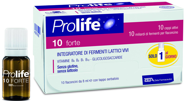 PROLIFE 10 FORTE 10 FLACONCINI DA 8 ML - Farmamood