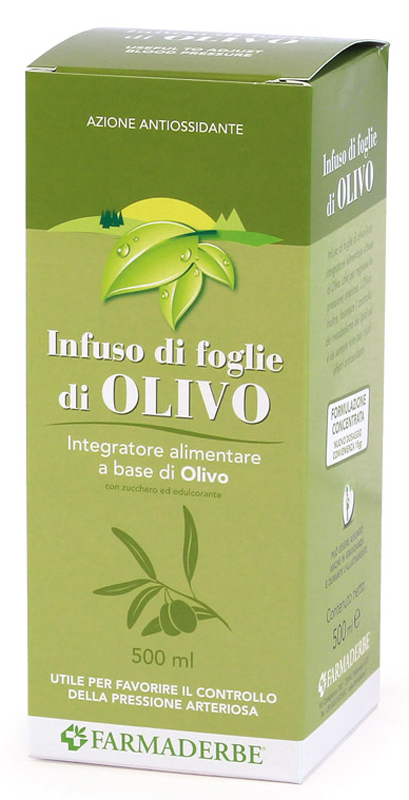 OLIVO INFUSO FOGLIE 500 ML - Farmamood