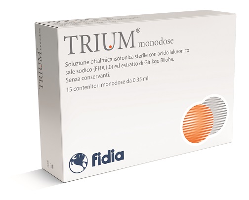 TRIUM MONODOSE GOCCE OCULARI 15 FLACONCINI - Farmamood