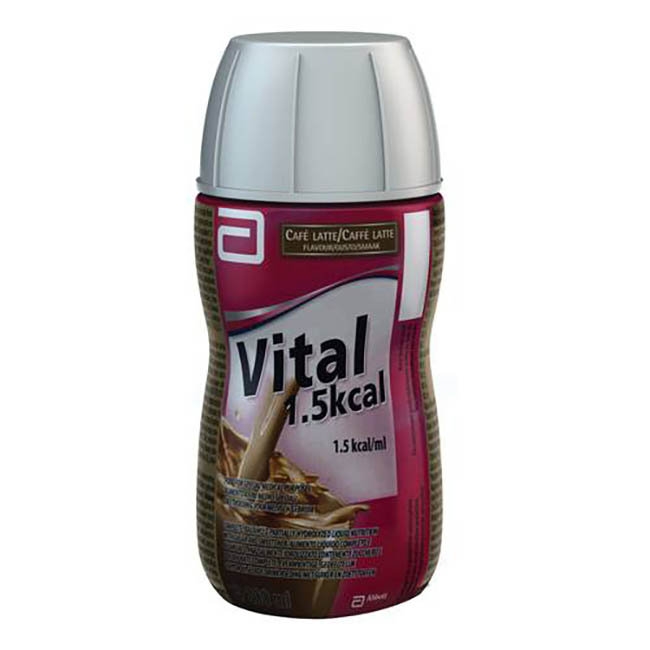 VITAL 1,5KCAL CAFFE' LATTE 200 ML - Farmamood