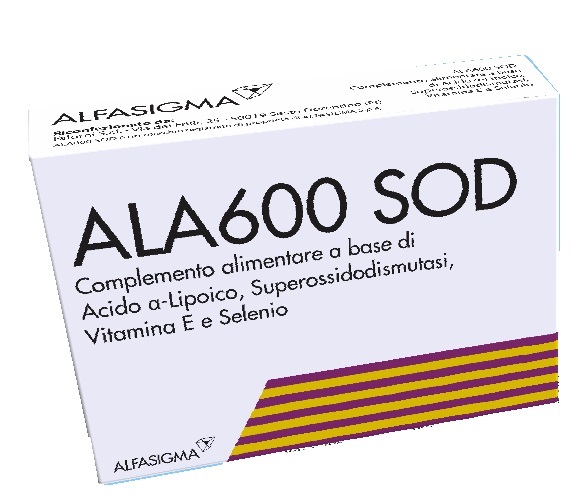 ALA600 SOD 20 COMPRESSE - Farmamood