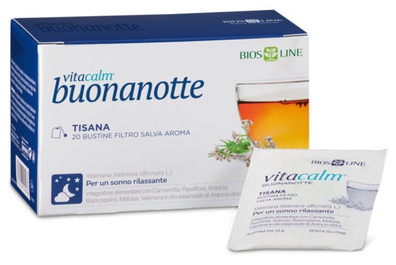 VITACALM BUONANOTTE TISANA - Farmamood