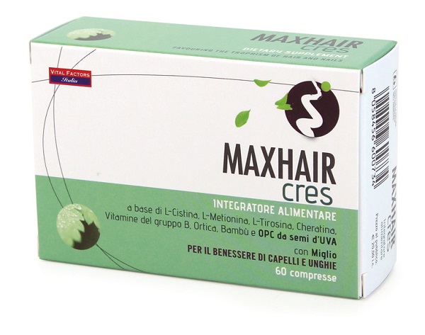 MAX HAIR CRES 60 COMPRESSE - Farmamood