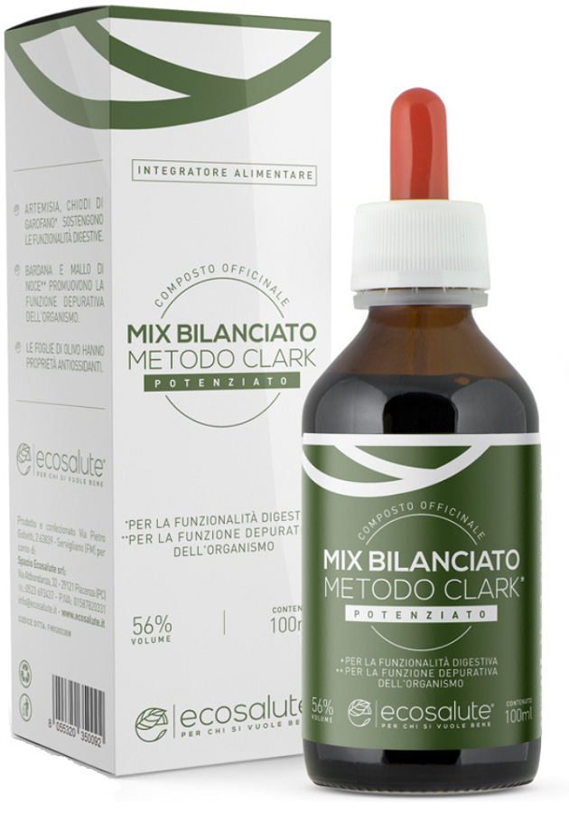 MIX BILANCIATO CLARK COMPOSTO OFFICINALE 100 ML - Farmamood