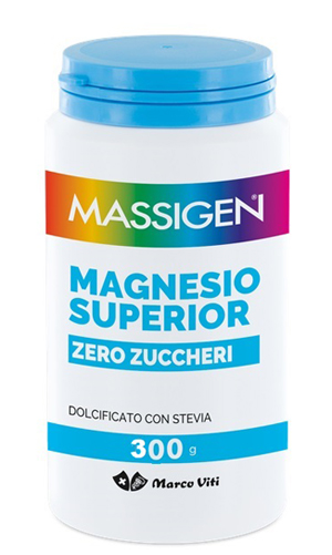 MASSIGEN MAGNESIO SUPERIOR ZERO ZUCCHERI 300 G - Farmamood