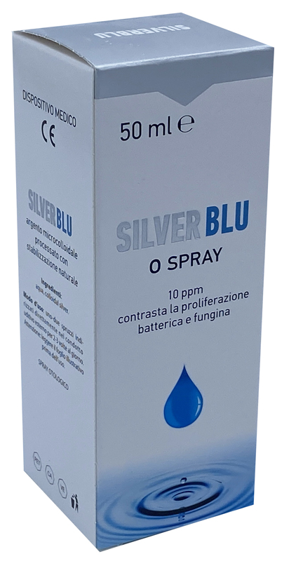 SILVER BLU O SPRAY OTOLOGICO 50 ML - Farmamood
