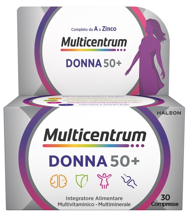 MULTICENTRUM DONNA 50+ 30 COMPRESSE - Farmamood