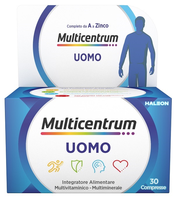 MULTICENTRUM UOMO 30 COMPRESSE - Farmamood