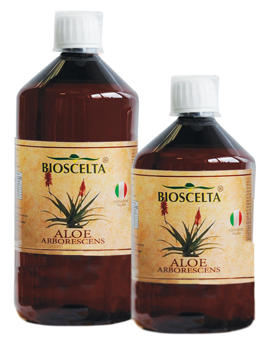 RAIHUEN ALOE ARBORESCENS PURO SUCCO BIOSCELTA 1000 ML - Farmamood
