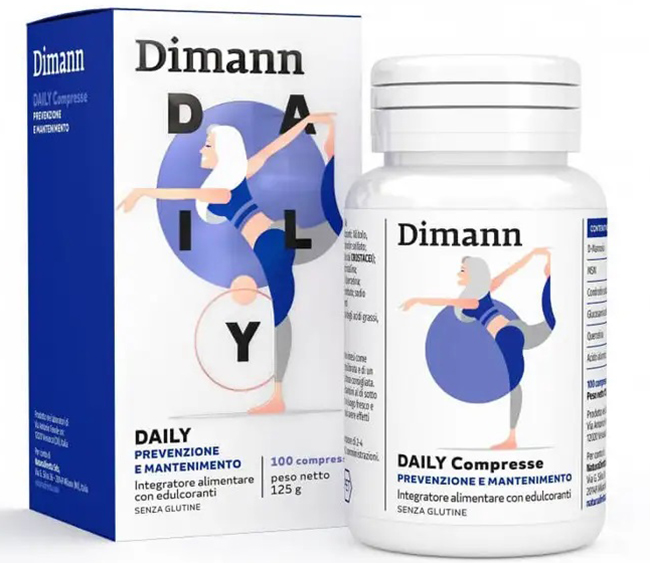 DIMANN DAILY 100 COMPRESSE - Farmamood