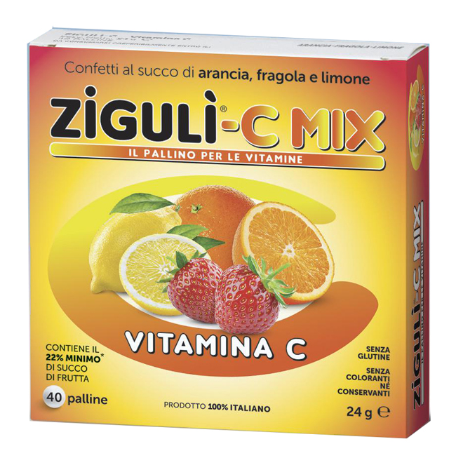 ZIGULI C MIX 40 PALLINE 24 G - Farmamood