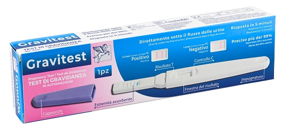TEST GRAVIDANZA GRAVITEST 1 PEZZO - Farmamood
