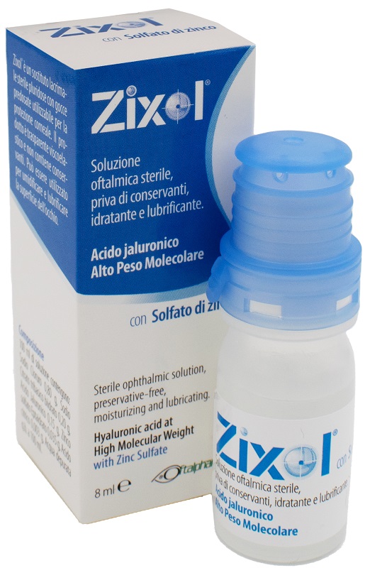 ZIXOL PLURIDOSE 8ML FLACONCINO STERILE - Farmamood