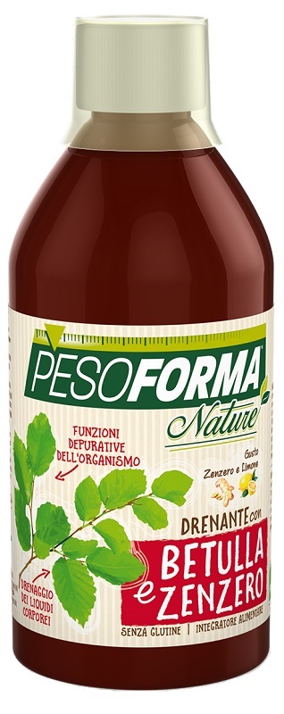 PESOFORMA NATURE DRENANTE BETULLA E ZENZERO 500 ML - Farmamood