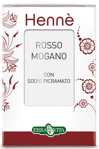 HENNE COLORANTE CAPELLI ROSSO MOGANO 100 G - Farmamood