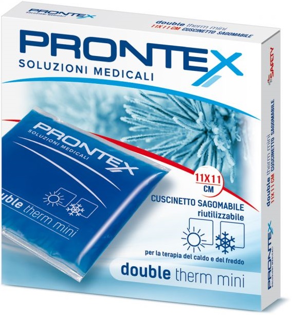 PRONTEX CUSCINETTO IN GEL RIUTILIZZABILE DOUBLE THERM 11X11CM - Farmamood