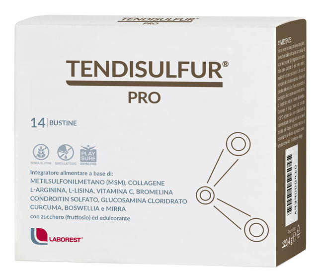 TENDISULFUR PRO 14 BUSTINE DA 8,6G - Farmamood
