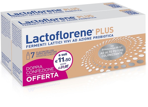 LACTOFLORENE PLUS BIPACK 7 FLACONI 140 ML - Farmamood