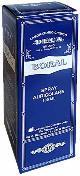 BORAL SPRAY AURICOLARE 100 ML - Farmamood