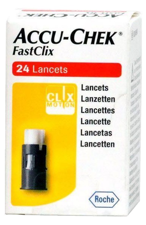 LANCETTE PUNGIDITO ACCU-CHEK FASTCLIX 24 PEZZI - Farmamood