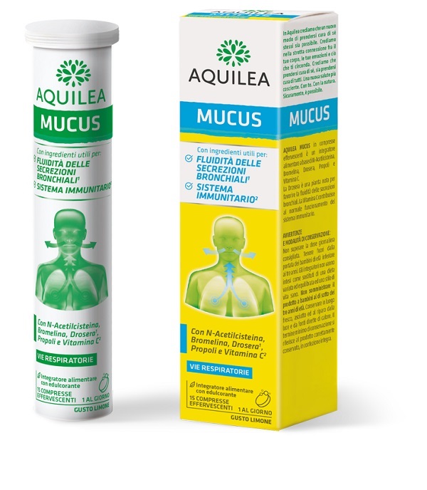 AQUILEA TUSS 15 COMPRESSE EFFERVESCENTI 90 G - Farmamood