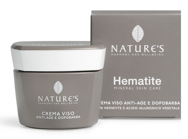 NATURE'S HEMATITE CREMA VISO ANTIAGE DOPOBARBA - Farmamood