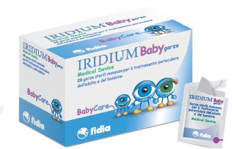 GARZA OCULARE MEDICATA IRIDIUM BABY 28 PEZZI - Farmamood