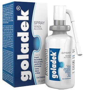 GOLADEK SPRAY NO ALCOOL 25 ML - Farmamood