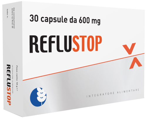 REFLUSTOP 30 CAPSULE 600 MG - Farmamood