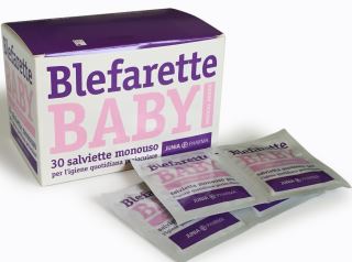 BLEFARETTE BABY SALVIETTINE OCULARI MEDICATE MONOUSO 30 PEZZI - Farmamood