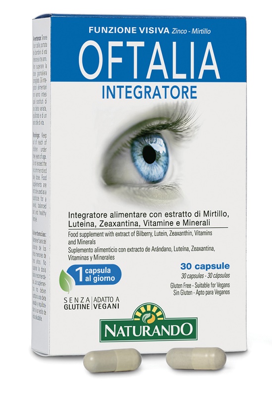 OFTALIA INTEGRATORE 30 CAPSULE - Farmamood