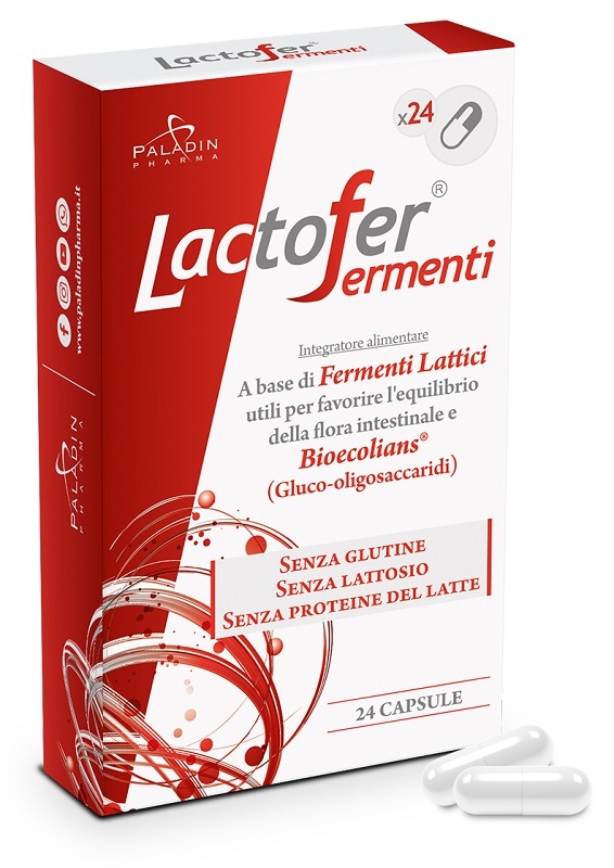 LACTOFER FERMENTI 24 CAPSULE - Farmamood