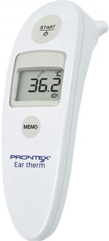 TERMOMETRO AURICOLARE INFRAROSSI PRONTEX EAR THERM - Farmamood