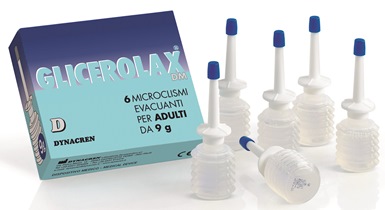 GLICEROLAX ADULTI MICROCLISMI EVACUANTI 6 PEZZI X 9 G CONTIENE AMIDO DI RISO - Farmamood